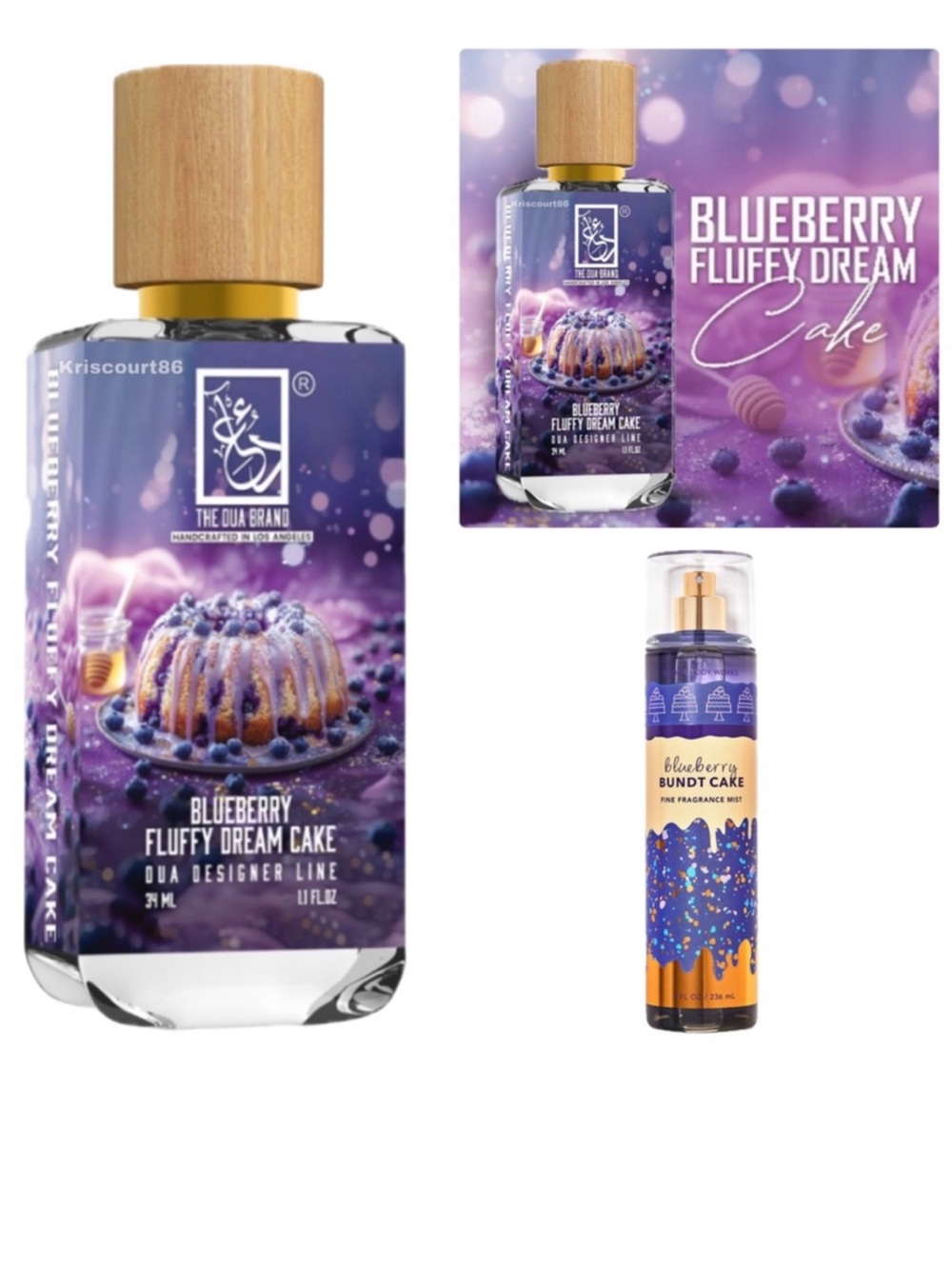 Blueberry Fluffy Dream Cake NEW EDP